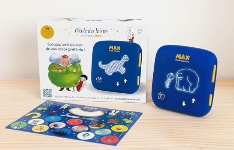 La conteuse Max de l'école des loisirs est un bon choix pour les enfants de 3 à 10 ans