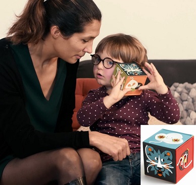 La conteuse merveilleuse permet aux enfants d'écouter des histoires sans écran